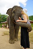 Feeding hug and touch